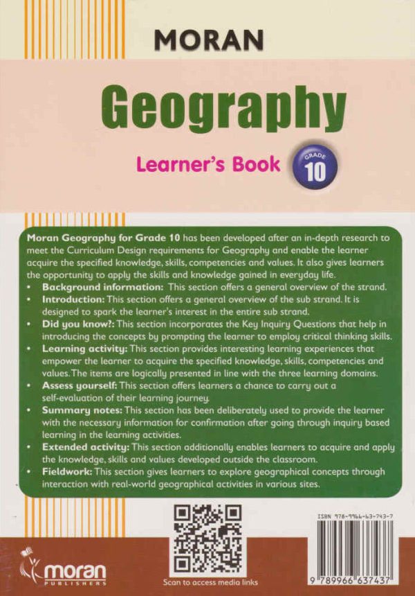 Moran Geography Grade 10