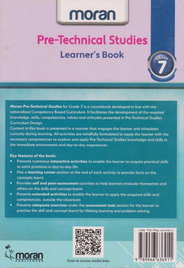 Moran Pre-Technical Studies Grade 7 (Rationalised)