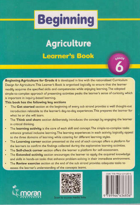 Moran Beginning Agriculture Grade 6 (Rationalised)