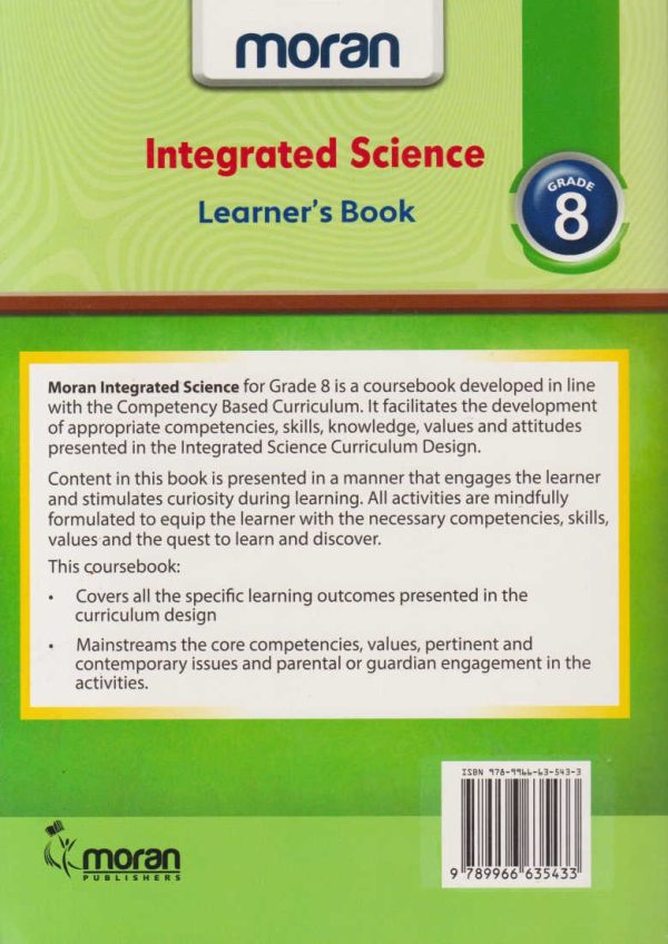 Moran Integrated Science Grade 8 (Rationalised)