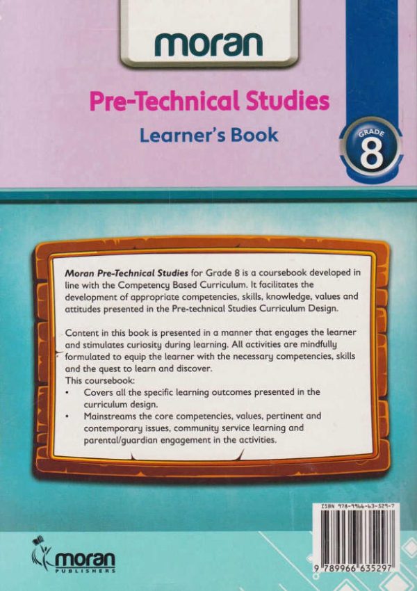 Moran Pre-Technical Studies Grade 8 (Rationalised)