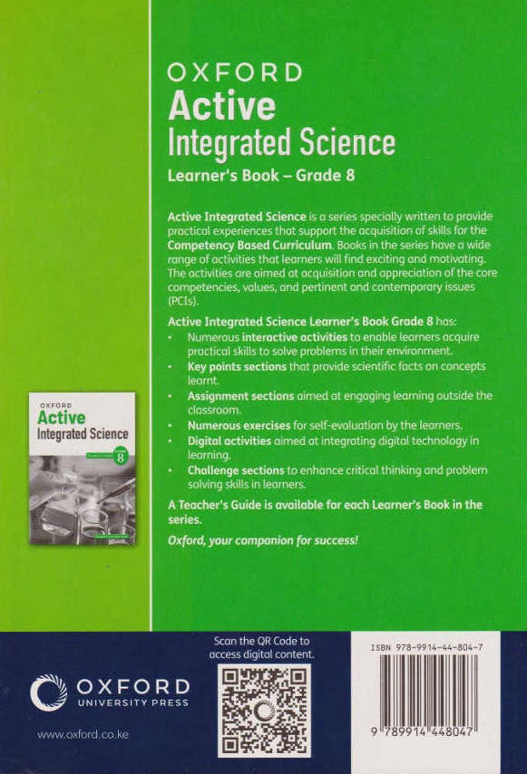 Oxford Active Integrated Science Grade 8 (Rationalised)