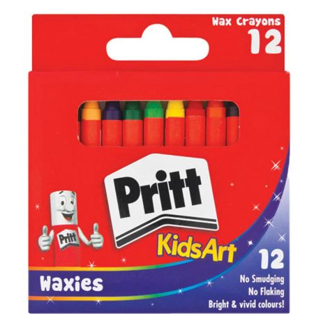 Pritt Wax Crayons 12pcs — Kids Art