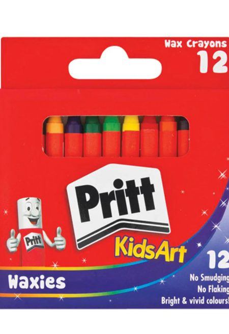 Pritt Wax Crayons 12pcs — Kids Art