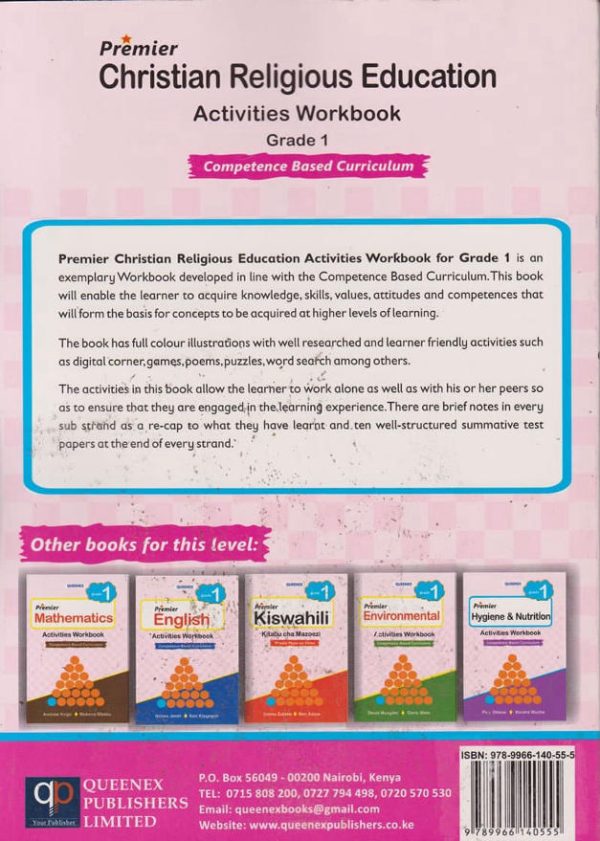 Queenex Premier CRE Activities Workbook Grade 1