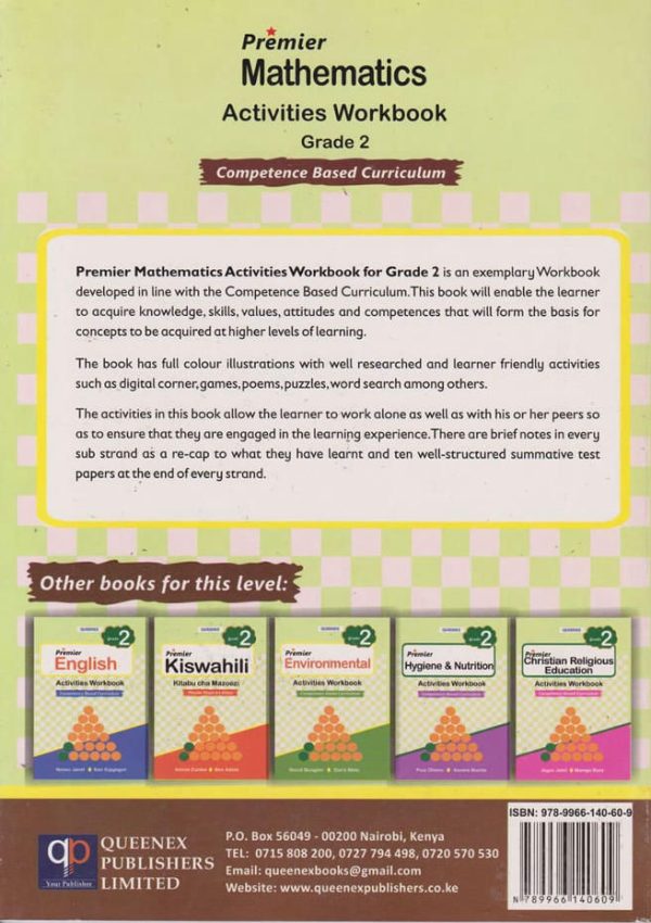 Queenex Premier Mathematics Workbook GD2