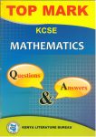 Topmark KCSE Mathematics Questions & Answers - KLB
