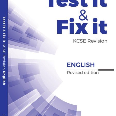 Test It & Fix It KCSE Revision English- 4th Edition (Oxford)
