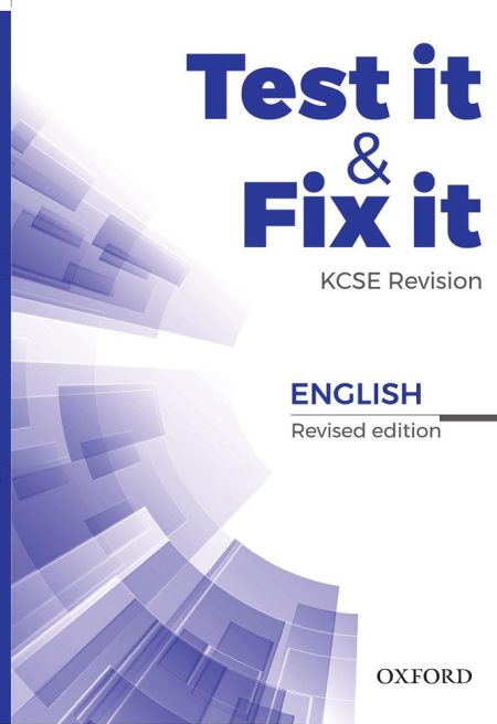 Test It & Fix It KCSE Revision English 4th Edition (Oxford)