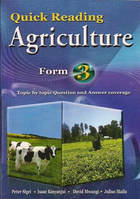 Quick Reading Agriculture Form 3 - Questions & Answers