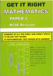 Get It Right Maths Paper 2 KCSE Revision (Pezi)