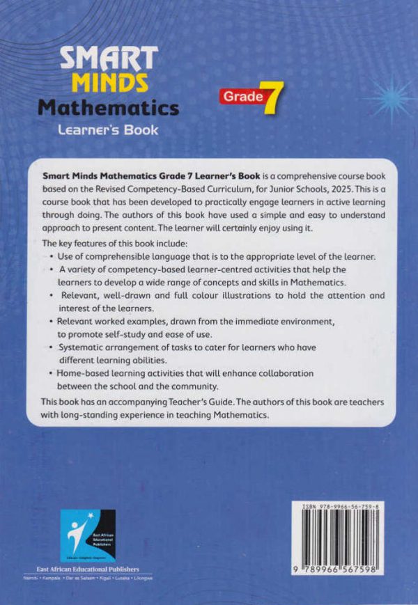 EAEP Smart Minds Mathematics Grade 7 (Rationalised)