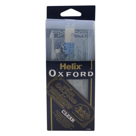 Helix Oxford Clear Geometry Set with Plastic Case