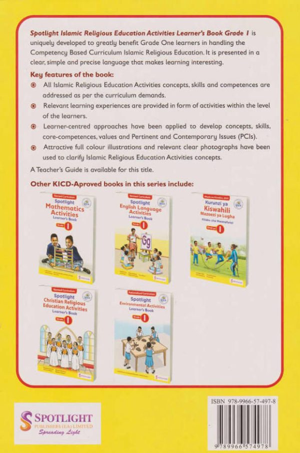 Spotlight IRE Activities Grade 1 (Rationalised)