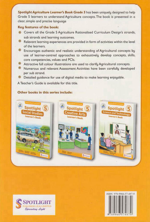 Spotlight Agriculture Grade 5 (Rationalised)