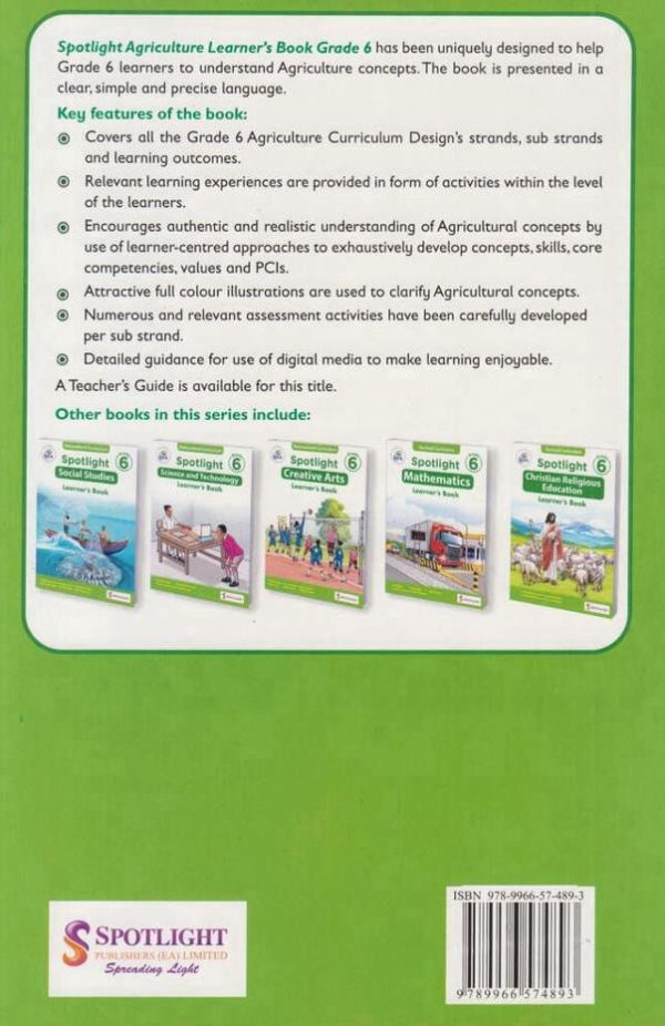 Spotlight Agriculture Grade 6 (Rationalised)