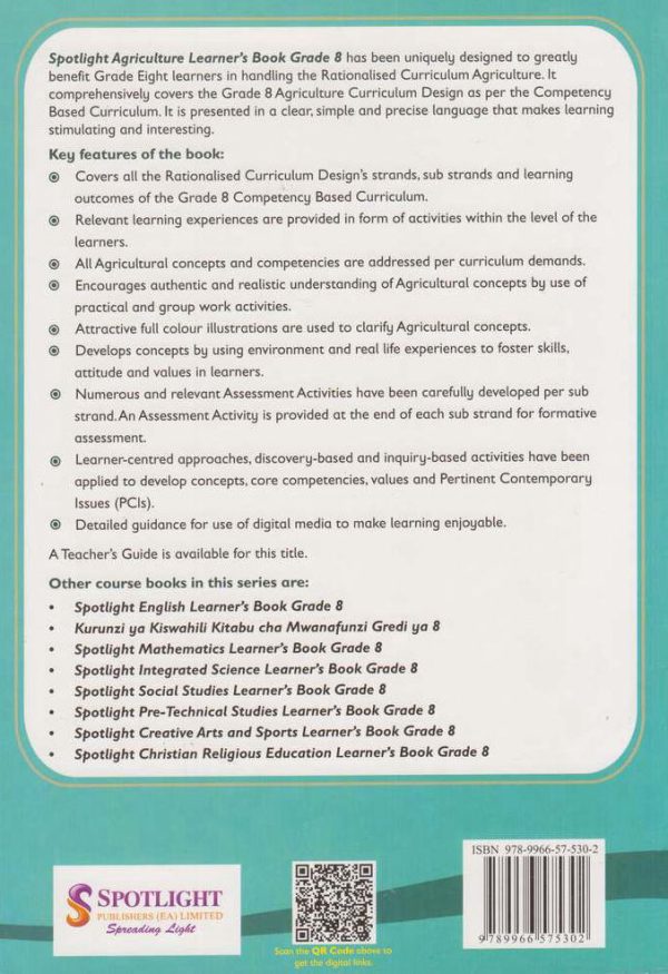 Spotlight Agriculture Grade 8 (Rationalised)