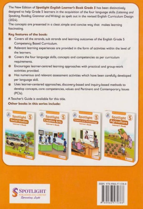Spotlight English Grade 5 (Rationalised)