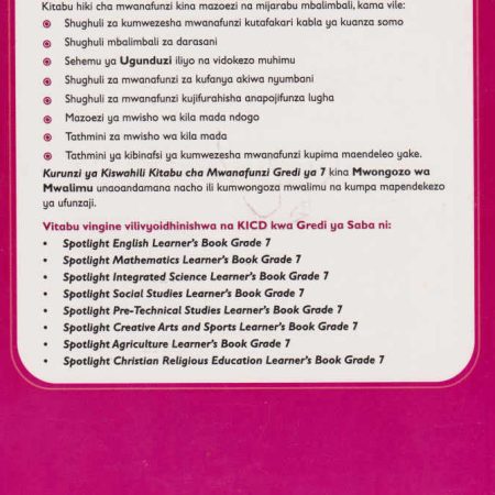 Spotlight_Kurunzi_Ya_Kiswahili_Grade_7_Riki_Bookshop