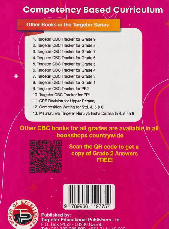 Targeter CBC Tracker Grade 2 (Rationalised)