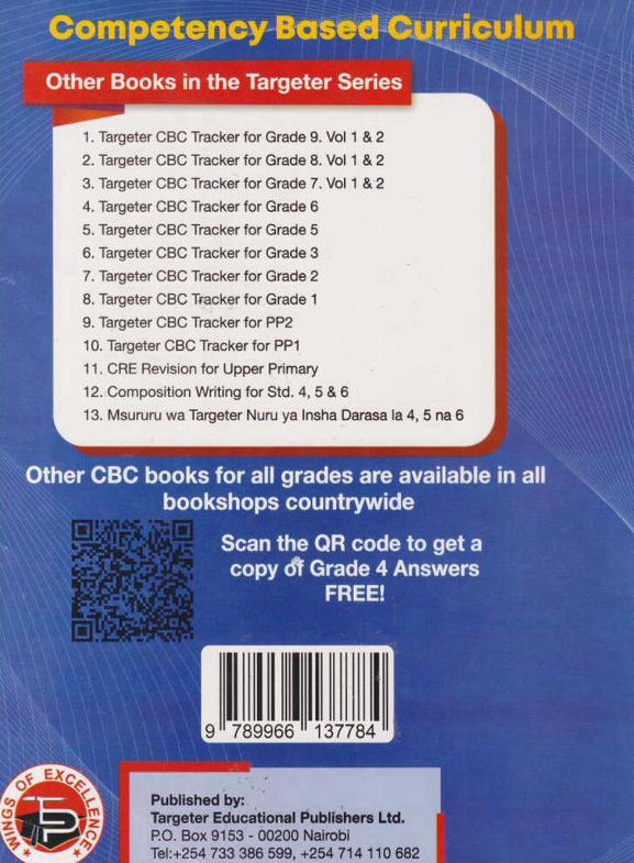 Targeter CBC Tracker Grade 4 (Rationalised)