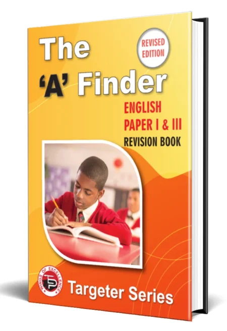 The 'A' Finder English Paper 1 & 3 Revision Book (Targeter)