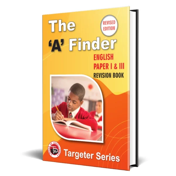 The 'A' Finder English Paper 1 & 3 Revision Book (Targeter)
