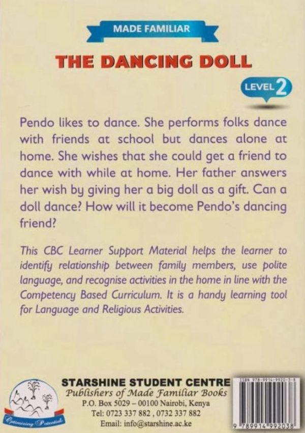 The Dancing Doll (Made Familiar) - CBC Storybook Level 2