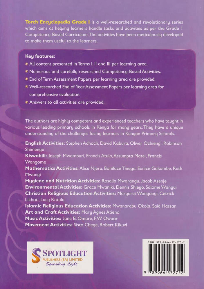 Torch Encyclopedia Grade 1 (Spotlight)