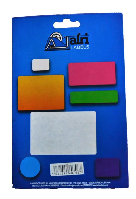 Afri Labels K36 White Self-Adhesive