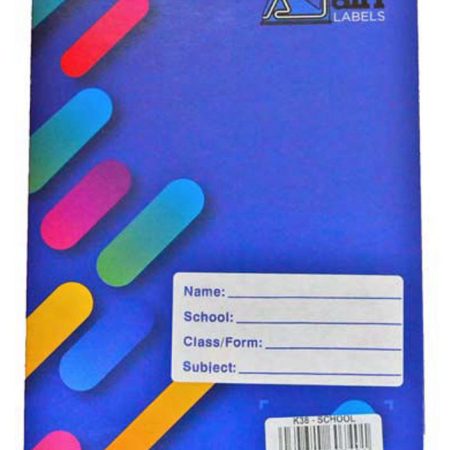 Afri Self-Adhesive White Labels - K38 School
