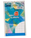 Afri Self-Adhesive White Labels - K09