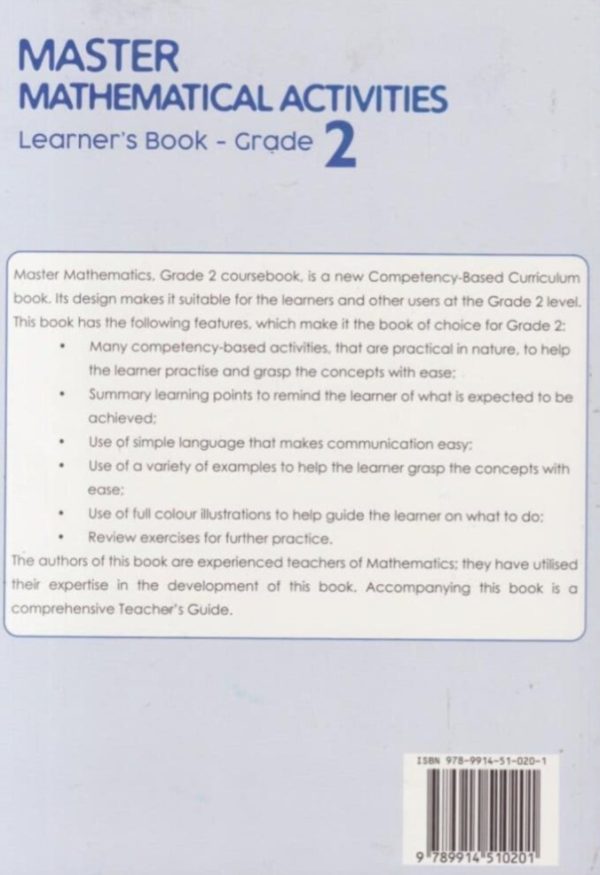 Booklyst Master Mathematical Activities GD2 (Rationalised)