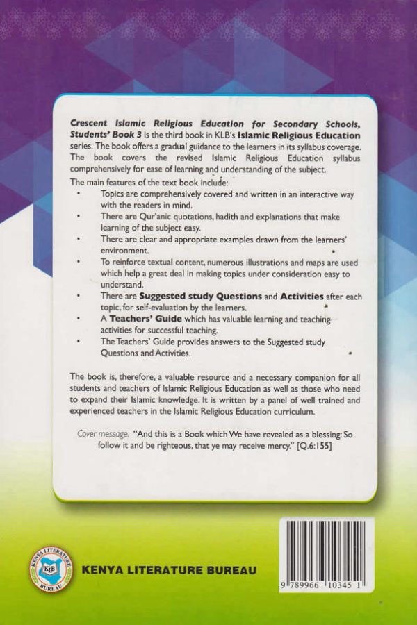 KLB Crescent Islamic Religious Education Form 3