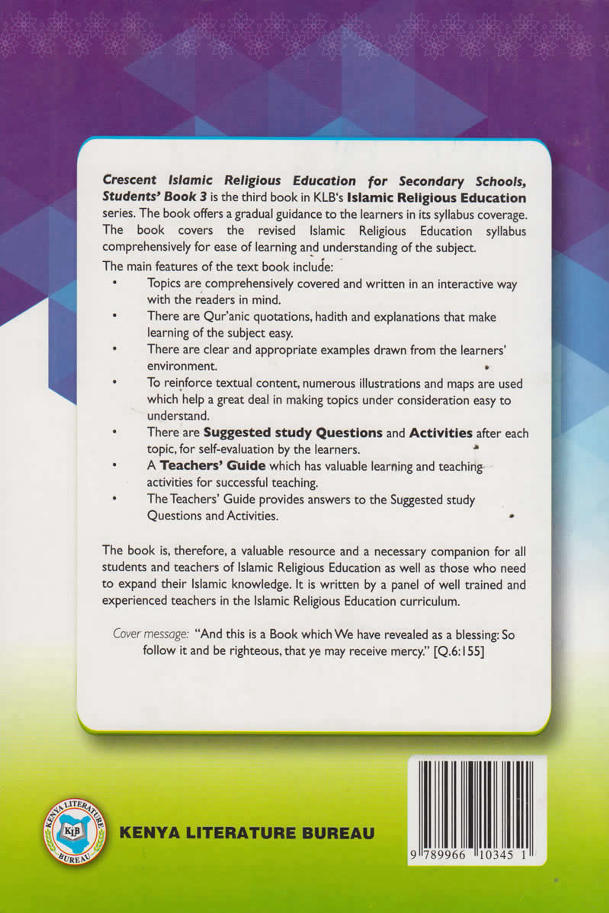 KLB Crescent Islamic Religious Education Form 3