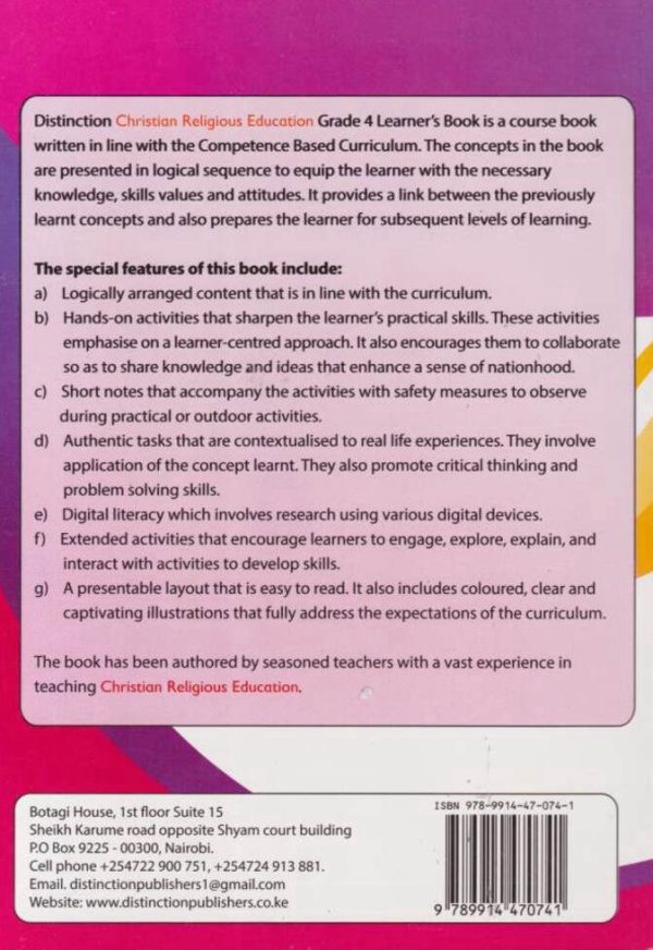 Distinction CRE Grade 4 (Rationalised)
