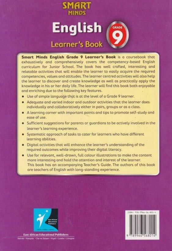 EAEP Smart Minds English Grade 9 (Rationalised)