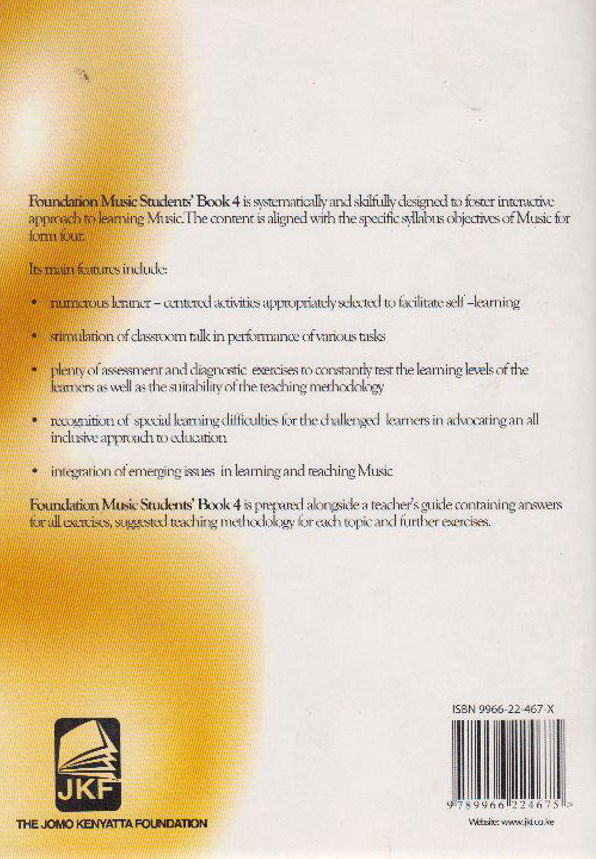 Foundation Music Students’ Book 4 (JKF)