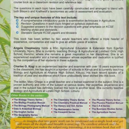 KCSE Masterpiece Revision Agriculture Form 3 & 4