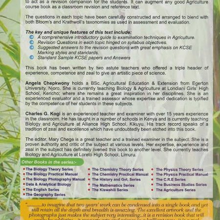 KCSE Masterpiece Revision Agriculture Form 3 & 4