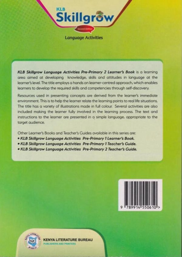 KLB Skillsgrow Language Activities PP2 (Rationalised)