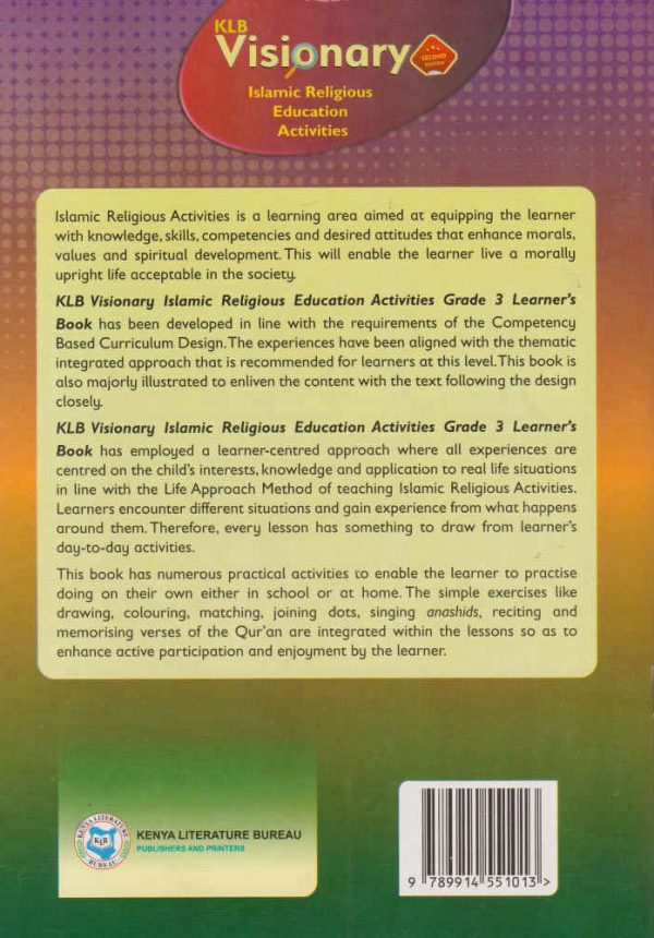 KLB Visionary IRE Activities Grade 3 (Rationalised)