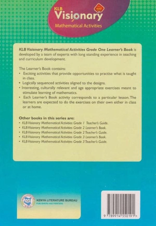 KLB Visionary Mathematical Activities GD1 (Rationalised)
