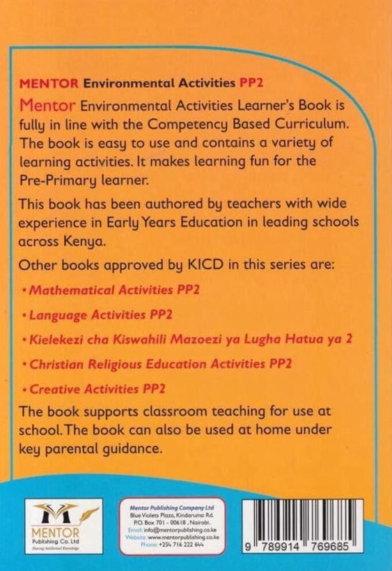 Mentor Environmental Activities PP2 (Rationalised)