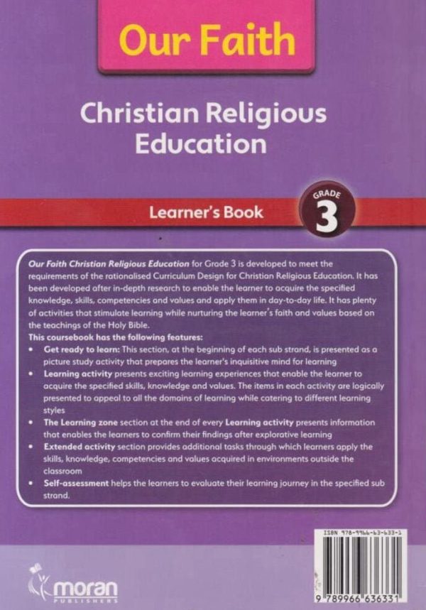 Moran Our Faith CRE Grade 3 (Rationalised)