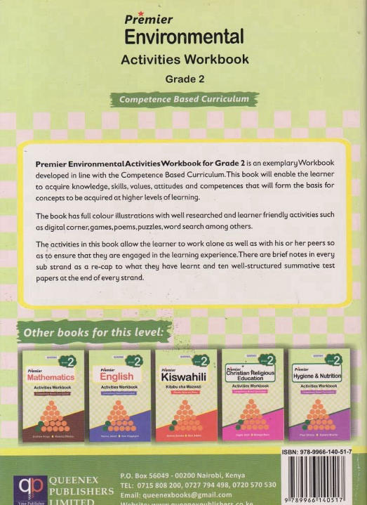 Queenex Premier Environmental Workbook GD2