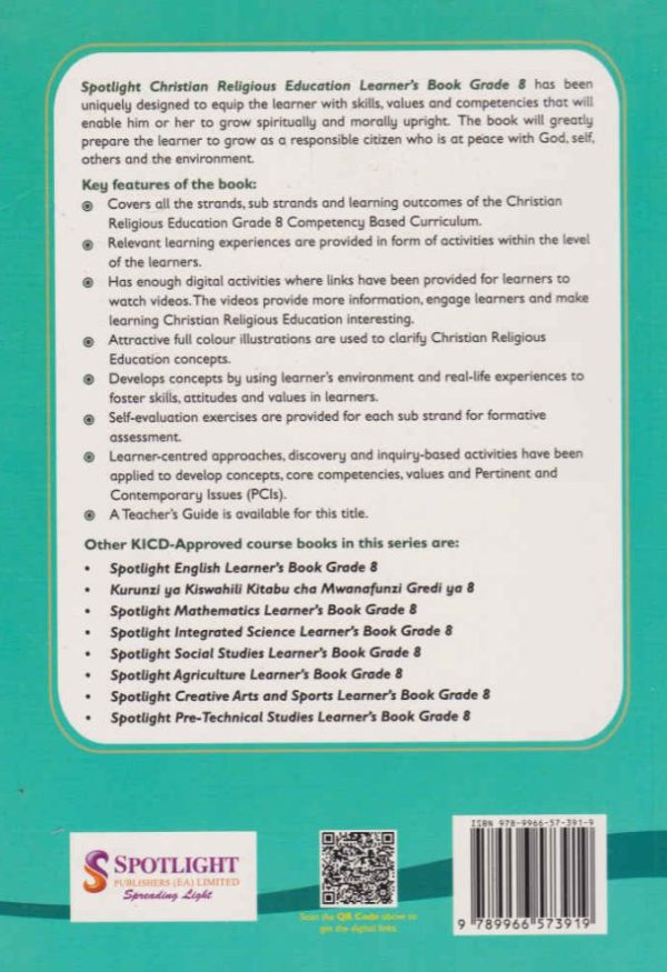 Spotlight CRE Grade 8 (Rationalised)