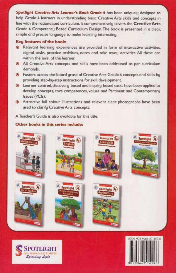 Spotlight Creative Arts Grade 4 (Rationalised)