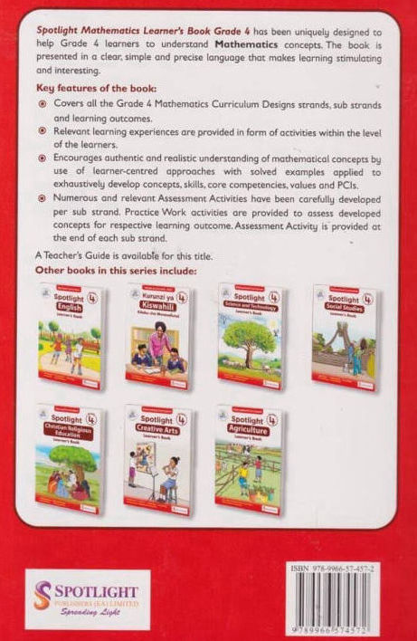 Spotlight Mathematics Grade 4 (Rationalised)