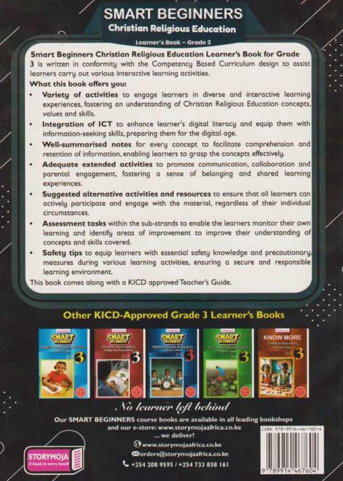 Storymoja Smart Beginners CRE Grade 3 (Rationalised)